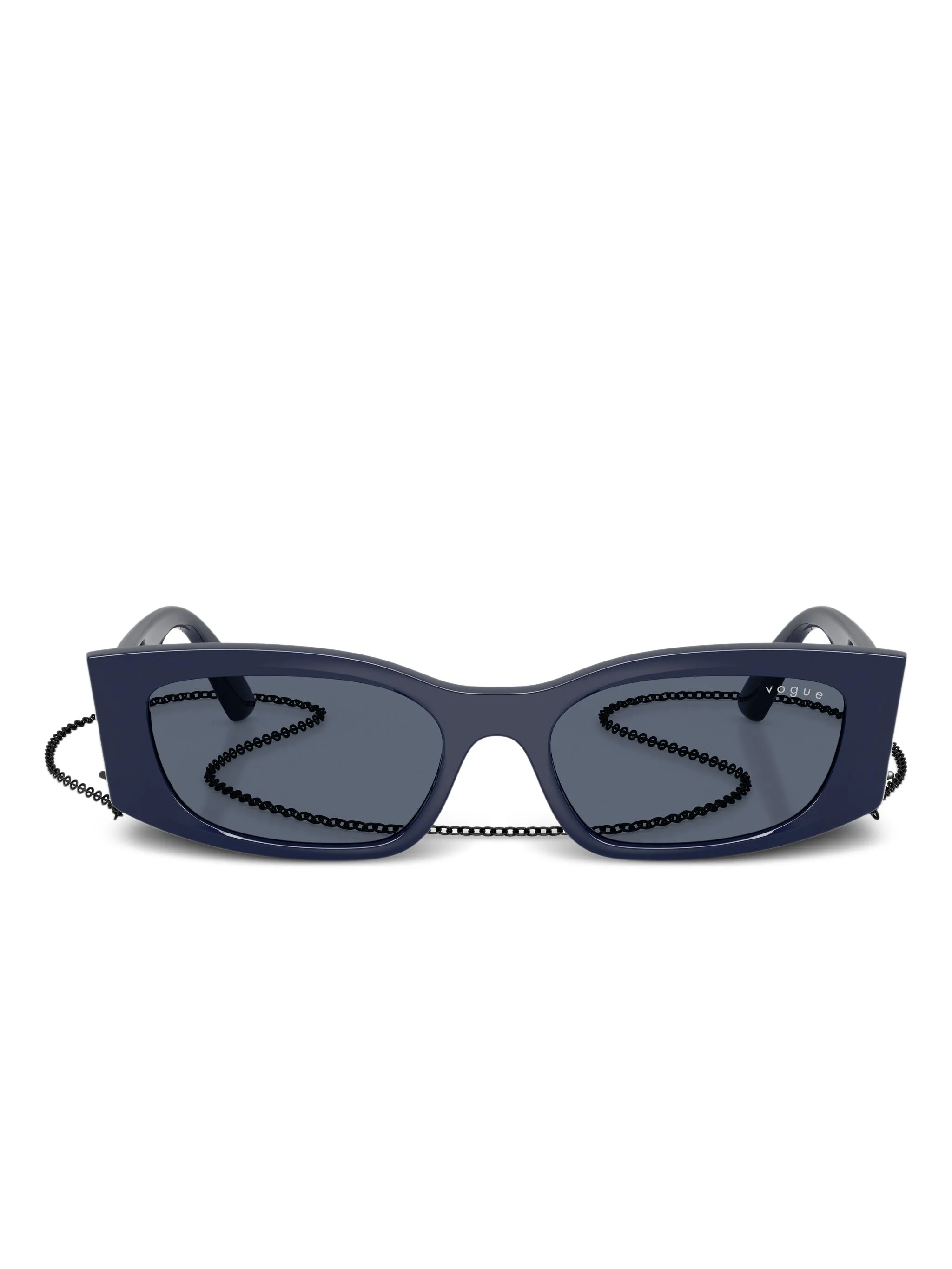 Солнцезащитные очки с цепочкой Vogue Eyewear, синий
Солнцезащитные очки с цепочкой Vogue Eyewear, синий
