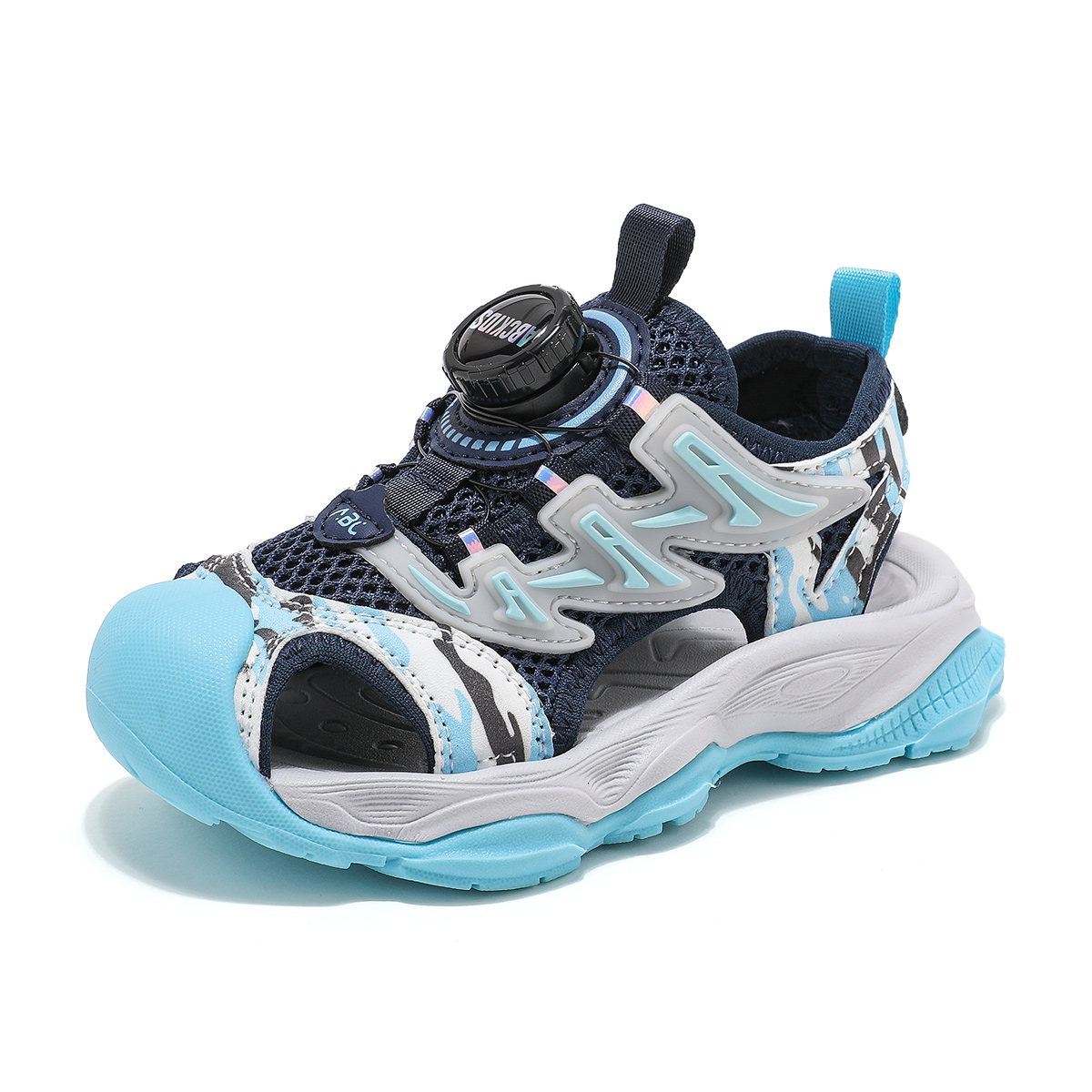 Противоскользящие легкие амортизирующие детские сандалии для детей ABC KIDS, серый/синий
Противоскользящие легкие амортизирующие детские сандалии для детей ABC KIDS, серый/синий