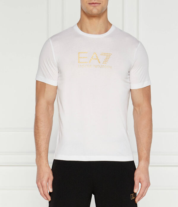 Футболка мужская Ea7 облегающего кроя с большим логотипом, белый
Футболка мужская Ea7 облегающего кроя с большим логотипом, белый