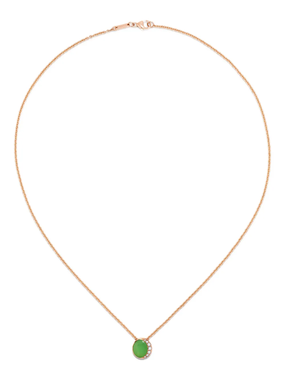 Колье из 18-каратного розового золота с хризопразом Фортуна David Morris, зеленый
Колье из 18-каратного розового золота с хризопразом Фортуна David Morris, зеленый