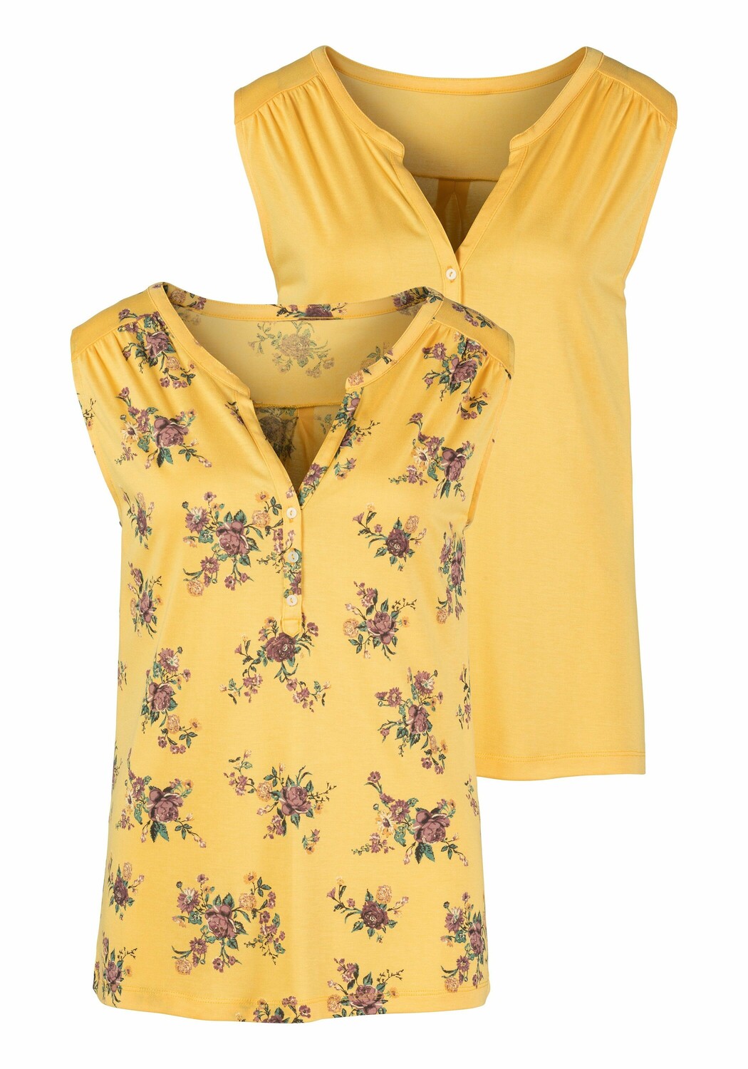 Топ LASCANA Shirt, желтый
Топ LASCANA Shirt, желтый