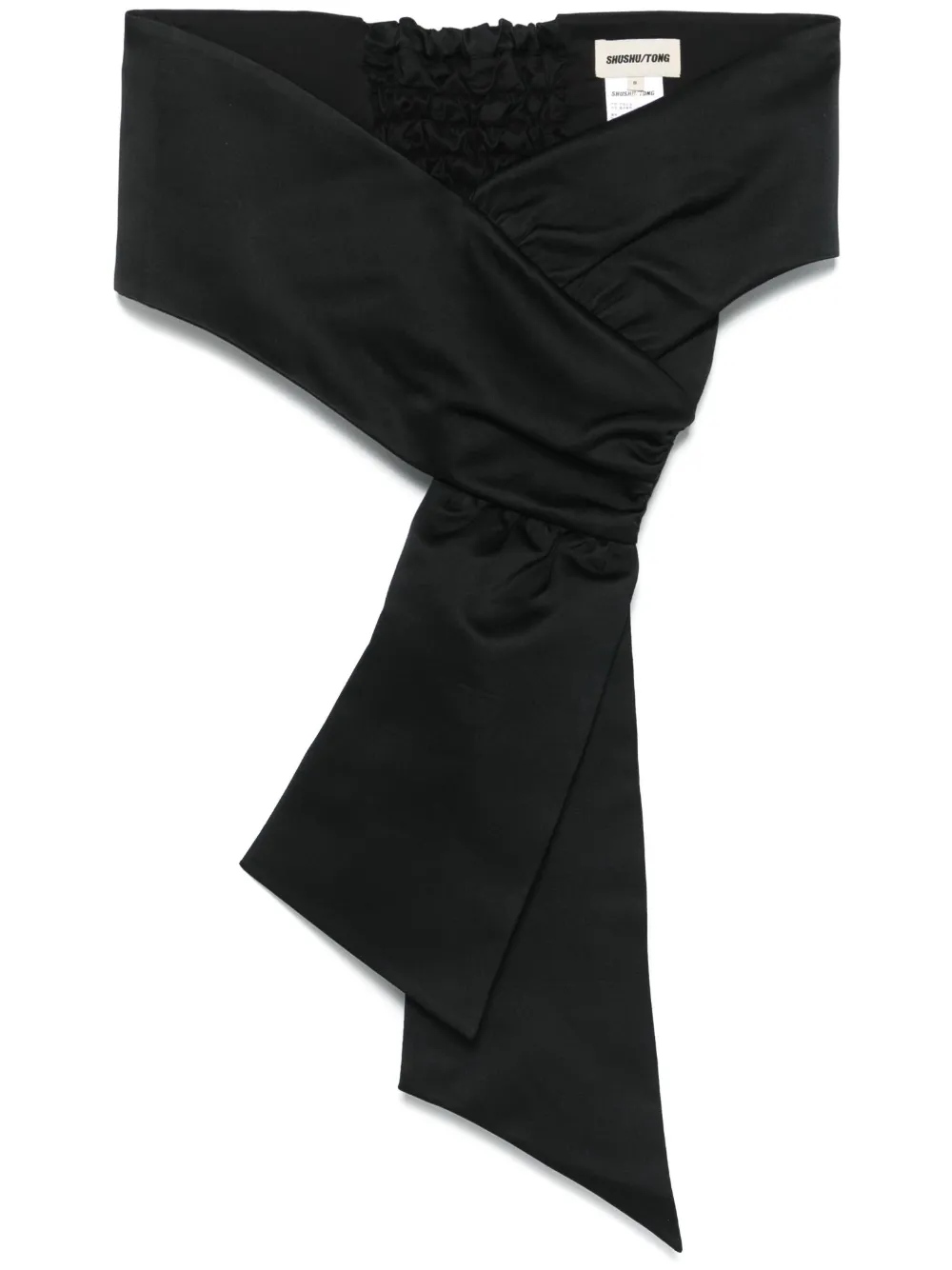 Укороченный топ с открытыми плечами Shushu/Tong, черный
Укороченный топ с открытыми плечами Shushu/Tong, черный
