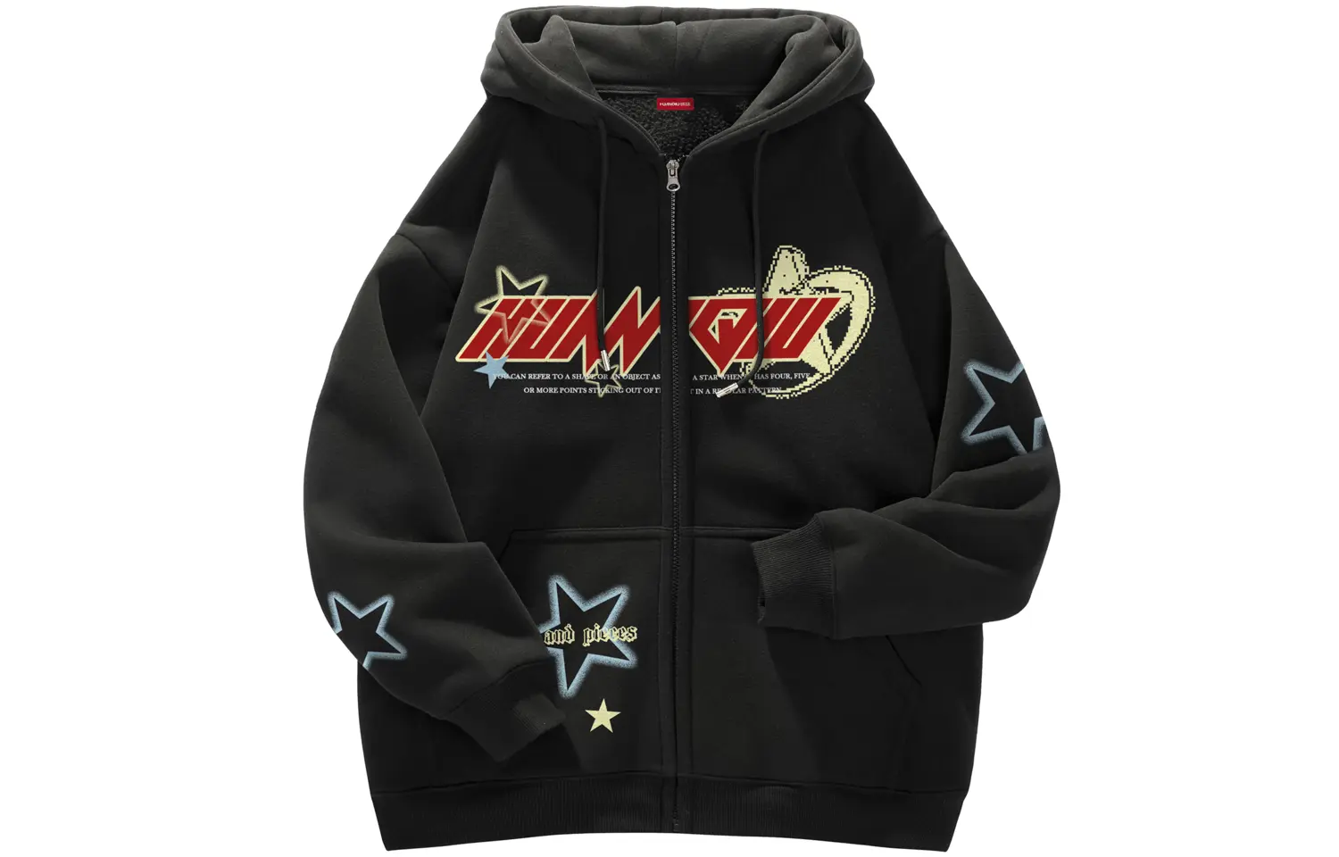 Свитшот Unisex HUANQIU, черный (с флисовой подкладкой)
Свитшот Unisex HUANQIU, черный (с флисовой подкладкой)