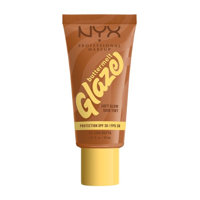 Мягкая тональная основа Buttermelt glaze spf 30 NYX Professional Makeup, цвет chai butta, 30 мл
Мягкая тональная основа Buttermelt glaze spf 30 NYX Professional Makeup, цвет chai butta, 30 мл