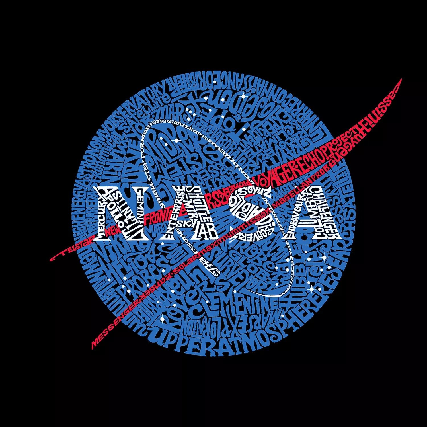 Самая продуманная миссия НАСА — мужская футболка премиум-класса Word Art LA Pop Art, черный
Самая продуманная миссия НАСА — мужская футболка премиум-класса Word Art LA Pop Art, черный