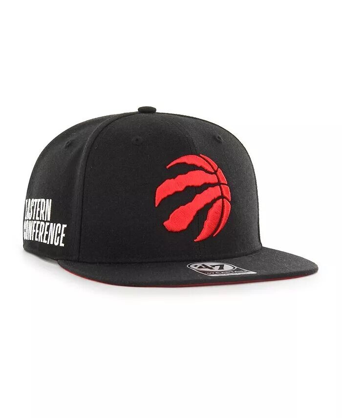 Черная мужская кепка Toronto Raptors Sure Shot Captain Snapback '47 Brand, черный
Черная мужская кепка Toronto Raptors Sure Shot Captain Snapback '47 Brand, черный