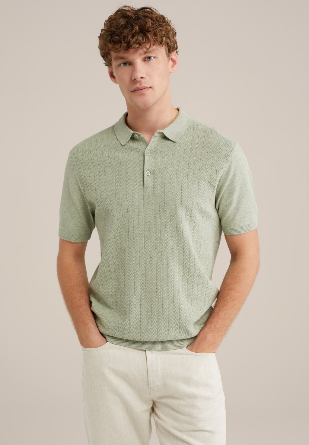 Рубашка поло WE Fashion, светло-зеленый
Рубашка поло WE Fashion, светло-зеленый