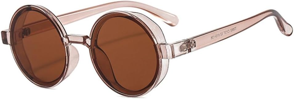 Женские круглые солнцезащитные очки MUTYNE в стиле панк, модные солнцезащитные очки в стиле стимпанк для мужчин, солнцезащитные очки UV400, разноцветные очки, Light Brown
Женские круглые солнцезащитные очки MUTYNE в стиле панк, модные солнцезащитные очки в стиле стимпанк для мужчин, солнцезащитные очки UV400, разноцветные очки, Light Brown