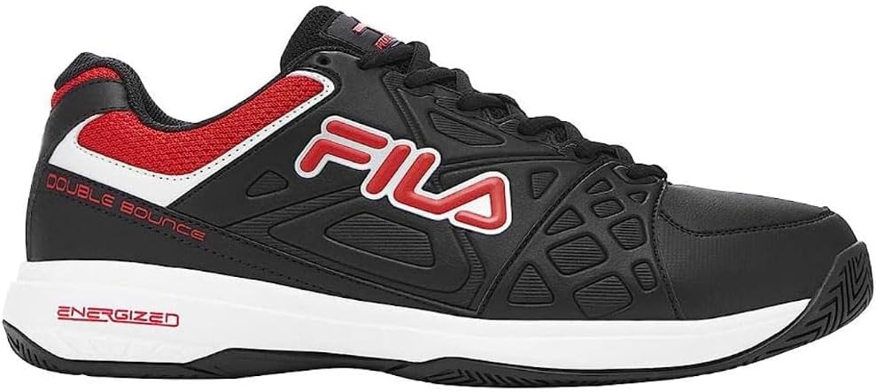 Мужские кроссовки для пиклбола Fila Double Bounce 3, Blk/Wht/Fred
Мужские кроссовки для пиклбола Fila Double Bounce 3, Blk/Wht/Fred