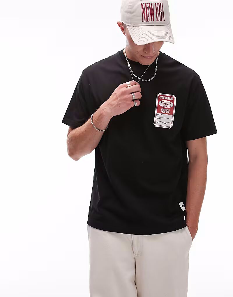 Футболка с графическим логотипом черного цвета Cat Wwr, Черный, Футболка с графическим логотипом черного цвета Cat Wwr
Футболка с графическим логотипом черного цвета Cat Wwr, Черный, Футболка с графическим логотипом черного цвета Cat Wwr