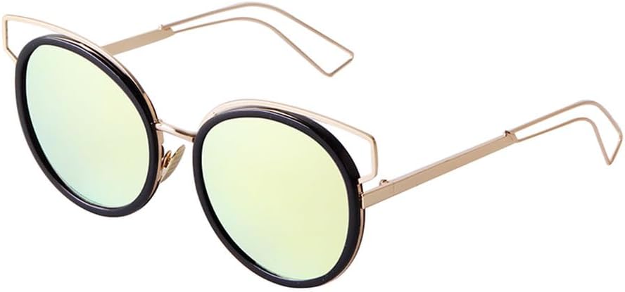 Модные металлические солнцезащитные очки «кошачий глаз» с зеркальными линзами, женская оправа с круглыми линзами, очки в стиле стимпанк, мужские солнцезащитные очки UV400 HVTVTLA, C5
Модные металлические солнцезащитные очки «кошачий глаз» с зеркальными линзами, женская оправа с круглыми линзами, очки в стиле стимпанк, мужские солнцезащитные очки UV400 HVTVTLA, C5