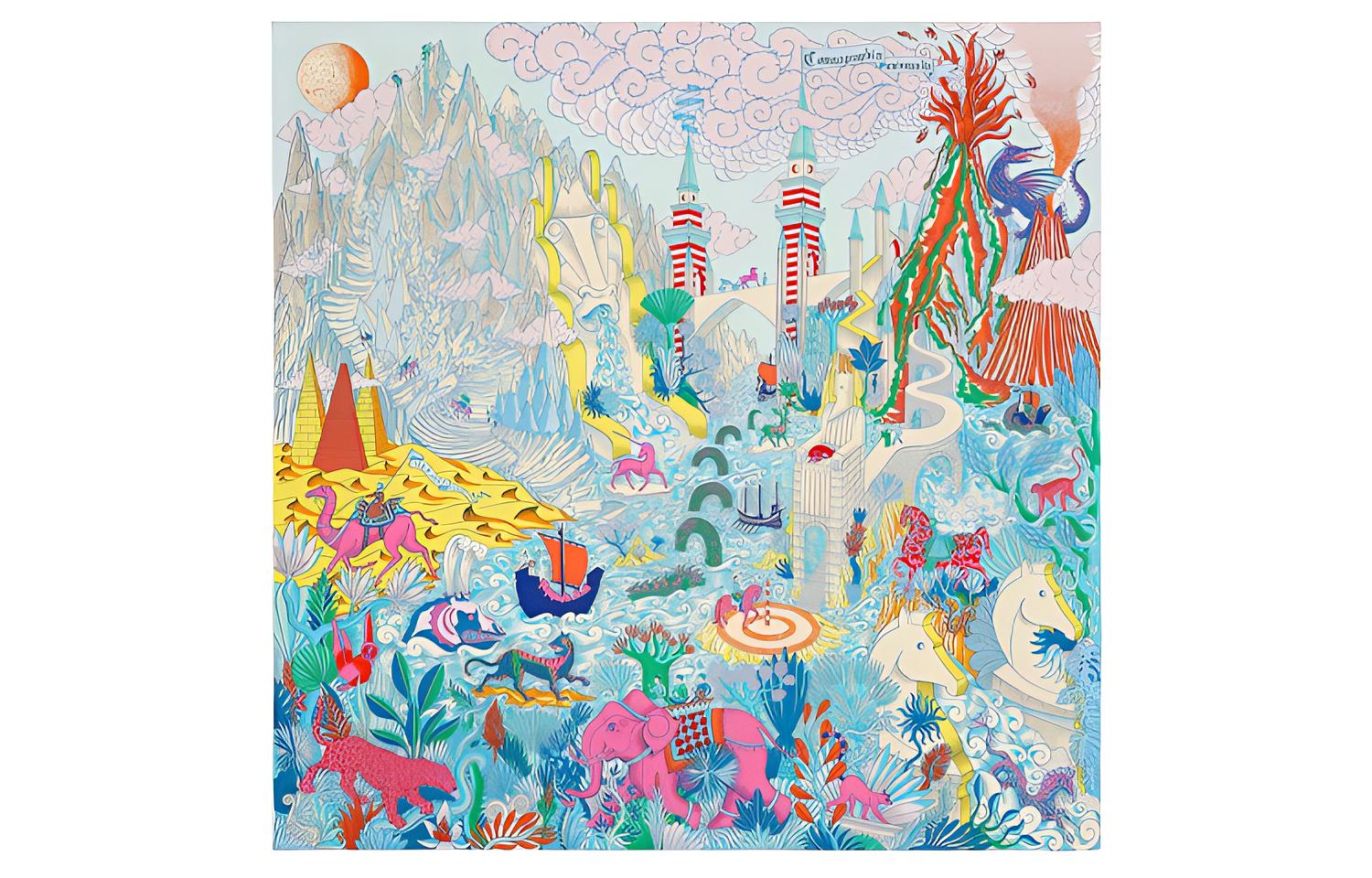 HERMES Шёлковый шарф женский голубой, Light Blue
HERMES Шёлковый шарф женский голубой, Light Blue