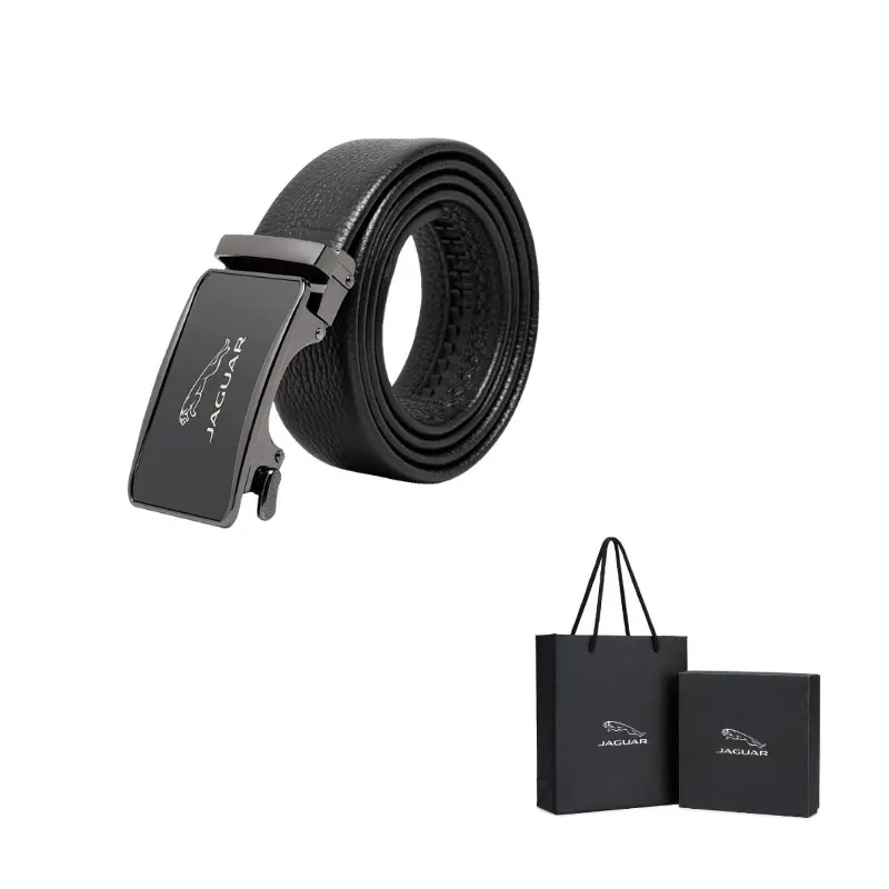 JAGUAR Кожаный ремень мужской, Black 
JAGUAR Кожаный ремень мужской, Black