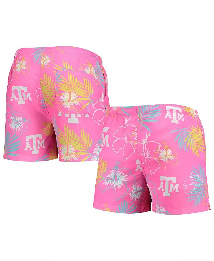 Мужские плавки Texas A&M Aggies с неоновым цветочным принтом, розовые FOCO
Мужские плавки Texas A&M Aggies с неоновым цветочным принтом, розовые FOCO