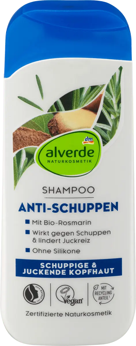 Шампунь Анти-Шуппен Био-Паранусс Био-Розмарин 200мл alverde NATURKOSMETIK
Шампунь Анти-Шуппен Био-Паранусс Био-Розмарин 200мл alverde NATURKOSMETIK