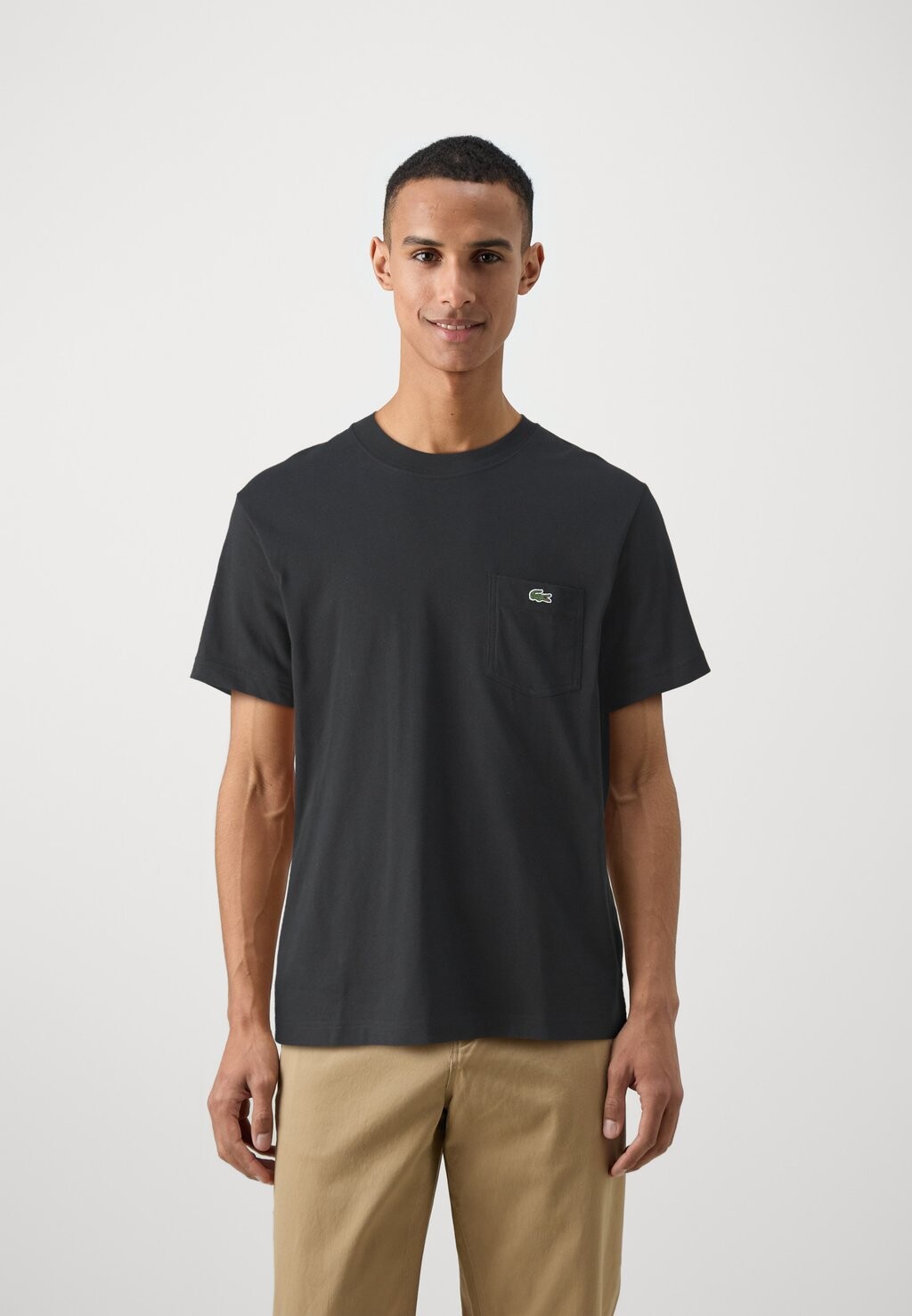 Простая футболка Lacoste, черный
Простая футболка Lacoste, черный