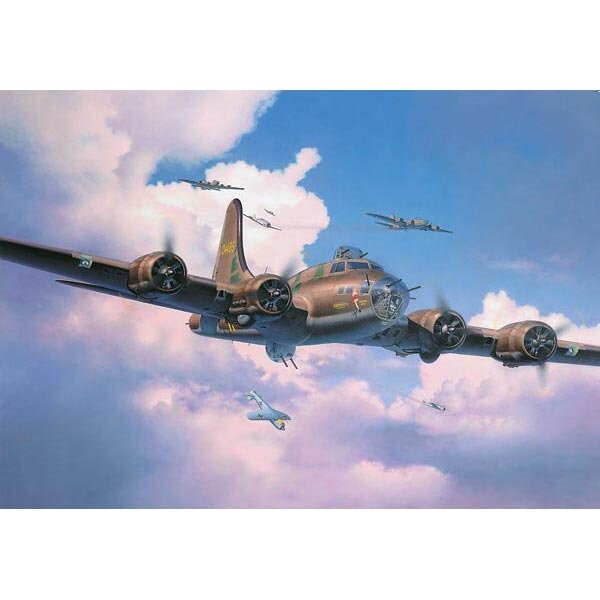 Revell, B17F Memphis Belle, Модельный комплект, 12+
Revell, B17F Memphis Belle, Модельный комплект, 12+