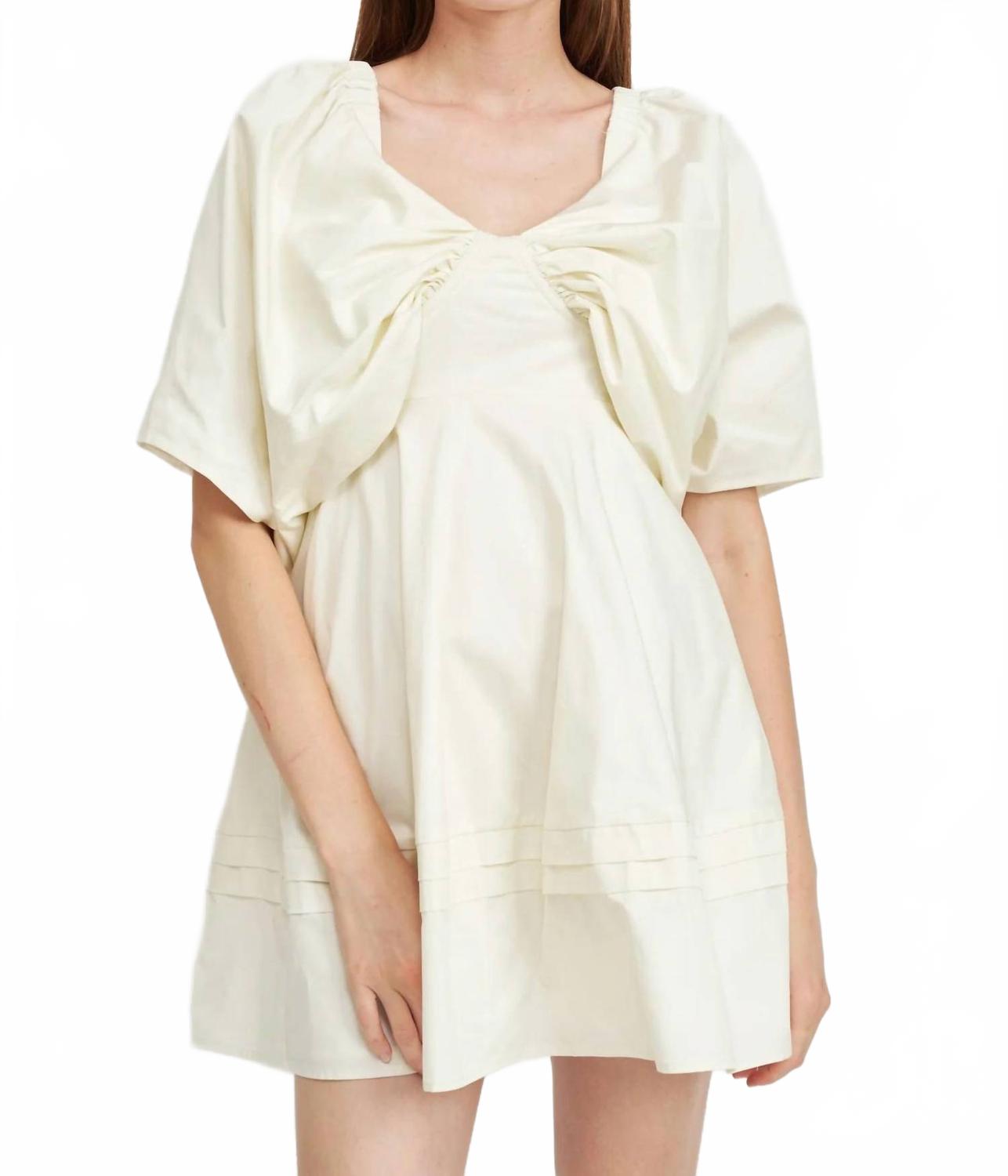 Кремовое мини-платье Lila Mini En Saison
Кремовое мини-платье Lila Mini En Saison