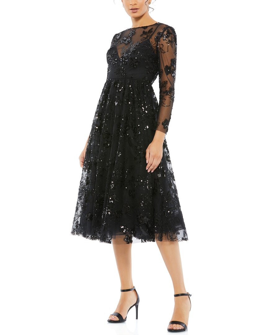 Платье миди А-силуэта Mac Duggal, черный
Платье миди А-силуэта Mac Duggal, черный
