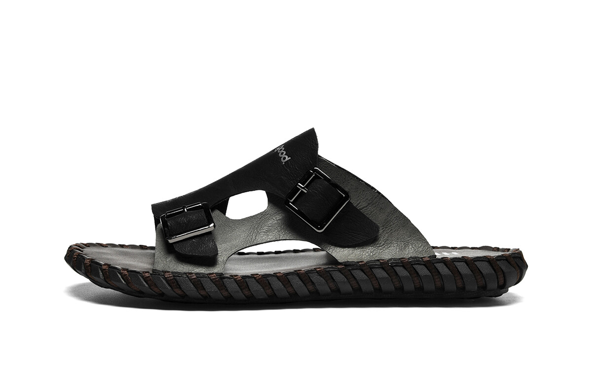 Шлепанцы мужские черный Hla 
Шлепанцы мужские черный Hla