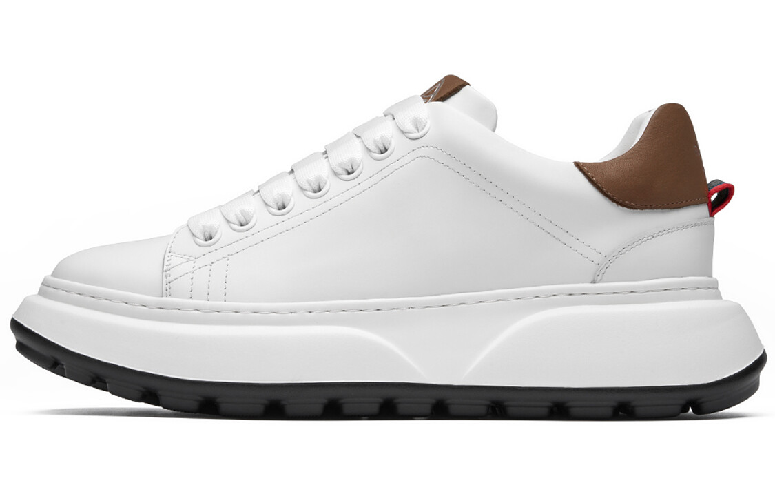 Стильные мужские кеды для скейтбординга с низким верхом белого цвета с землистым желтым оттенком Roberta Di Camerino
Стильные мужские кеды для скейтбординга с низким верхом белого цвета с землистым желтым оттенком Roberta Di Camerino