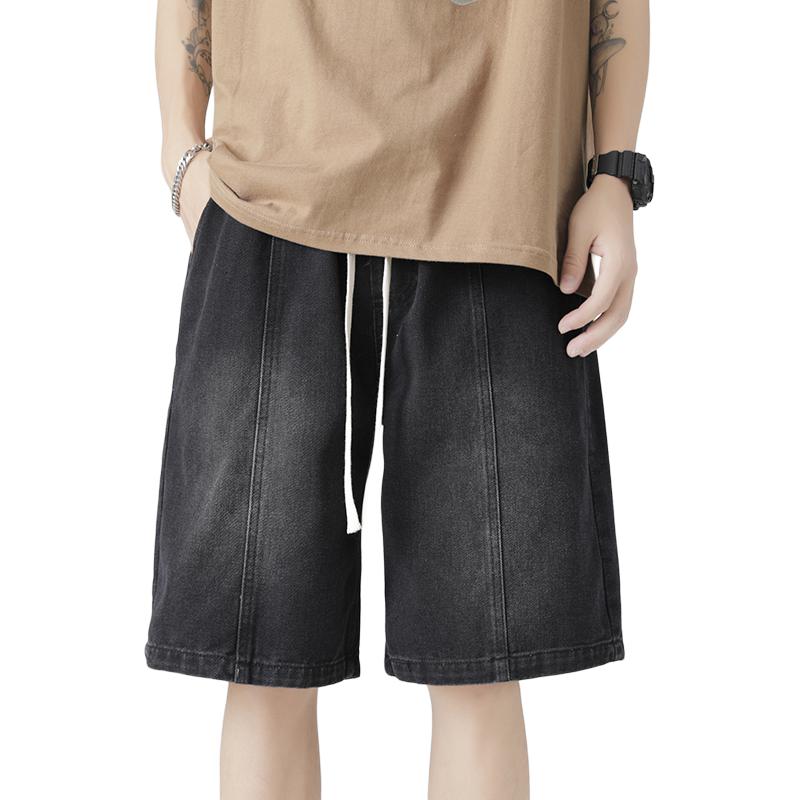 Джинсовые шорты унисекс TnTn, черные
Джинсовые шорты унисекс TnTn, черные