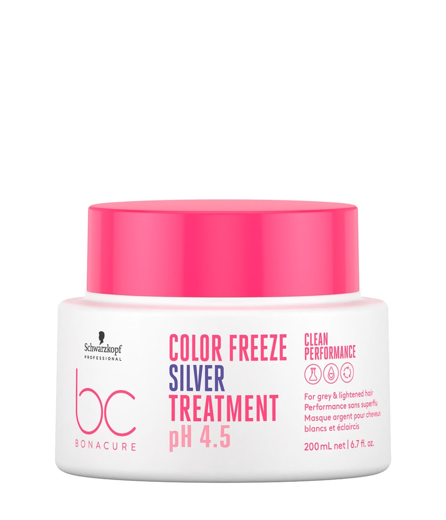 Маска для волос Schwarzkopf Professional BC Bonacure Color Freeze pH 4.5 Silver Treatment, 200 ml
Маска для волос Schwarzkopf Professional BC Bonacure Color Freeze pH 4.5 Silver Treatment, 200 ml