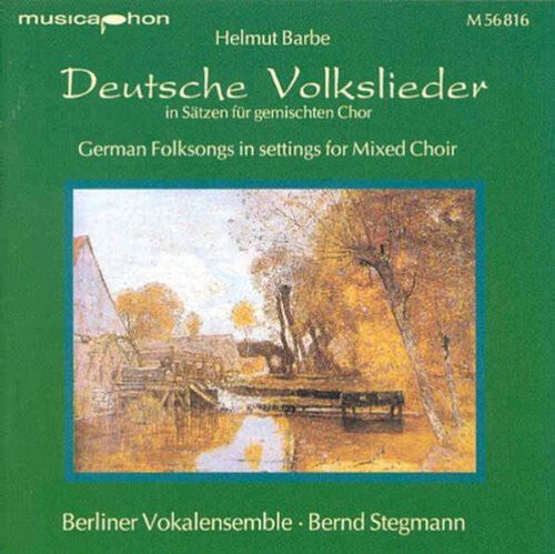 CD диск Barbe / Stegmann / Berlin Vocal Ensemble: German Folksongs in Settings for Mixed Choir
CD диск Barbe / Stegmann / Berlin Vocal Ensemble: German Folksongs in Settings for Mixed Choir