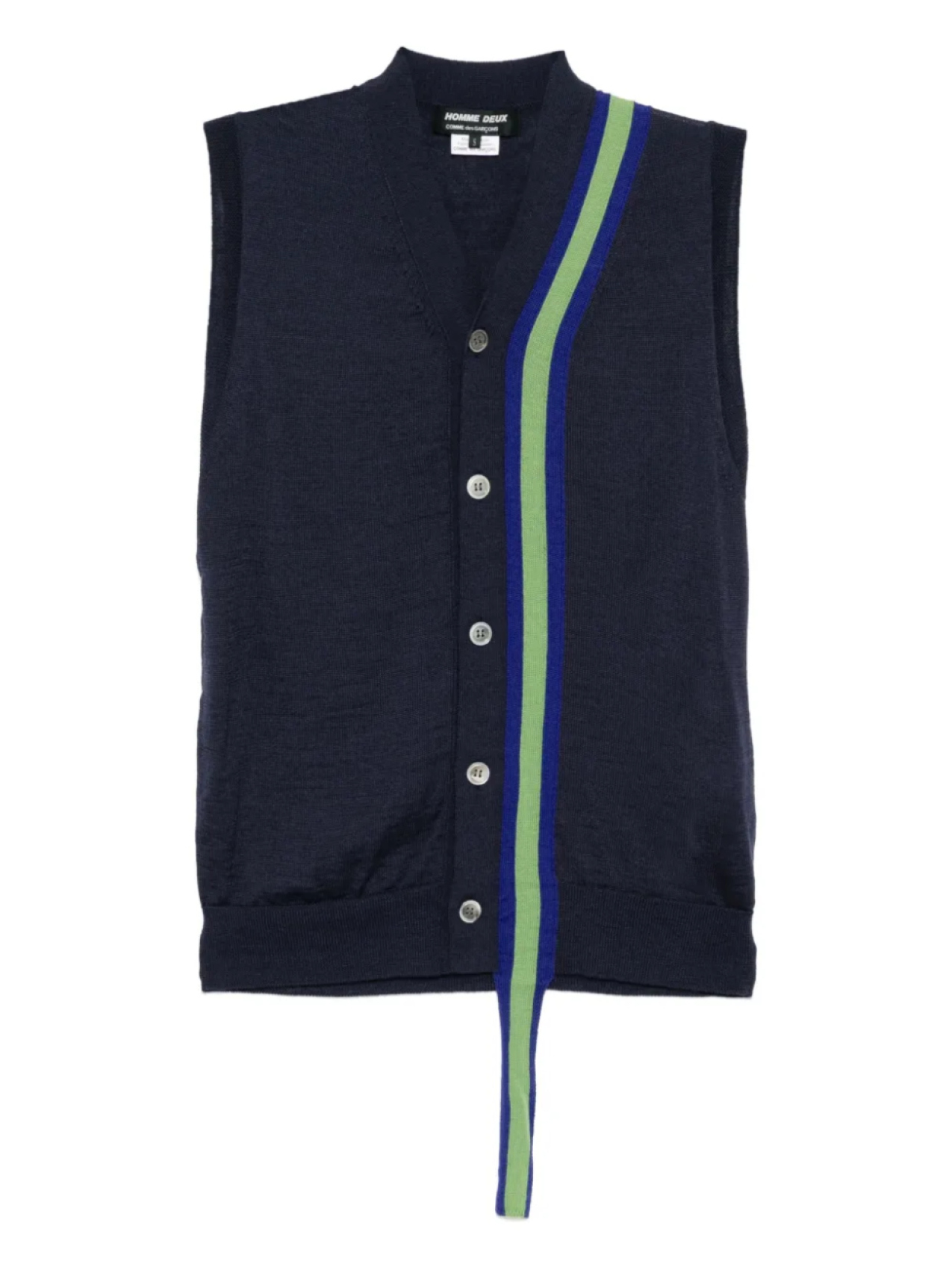 Вязаный жилет Comme des Garçons Homme Deux, синий
Вязаный жилет Comme des Garçons Homme Deux, синий