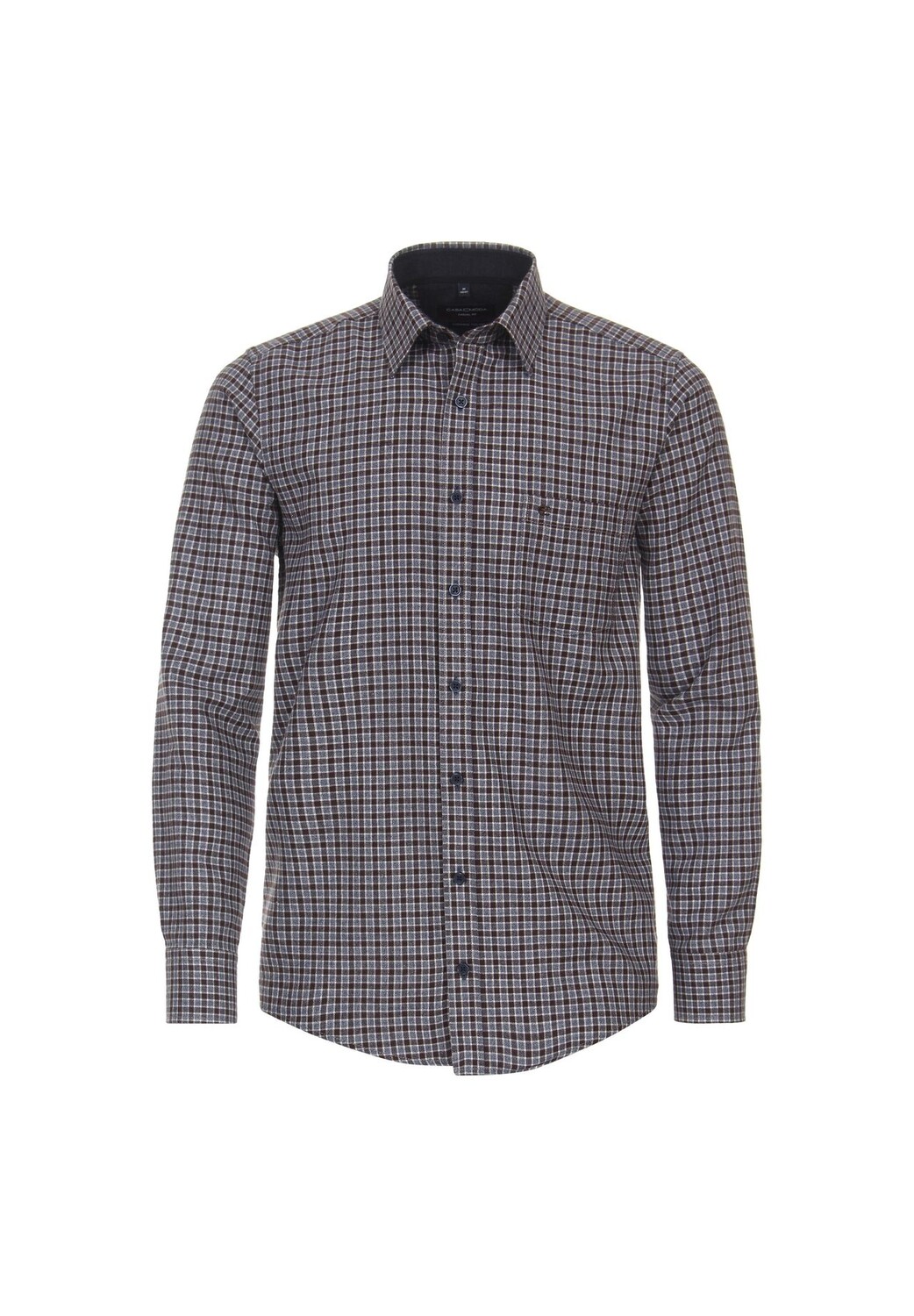 Мужская фланелевая рубашка повседневного кроя в клетку CASAMODA, коричневый
Мужская фланелевая рубашка повседневного кроя в клетку CASAMODA, коричневый