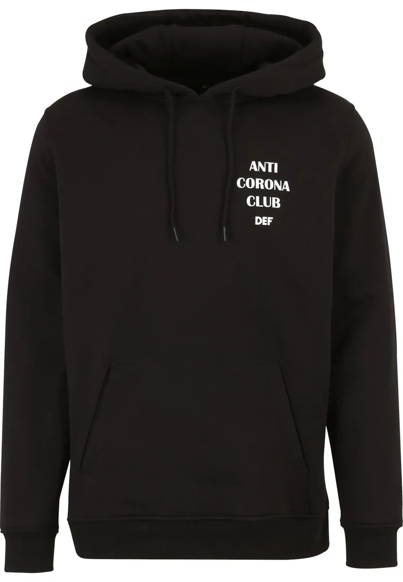 Толстовка DEF "DEF Men's Anti Corona Hoody", черный
Толстовка DEF "DEF Men's Anti Corona Hoody", черный