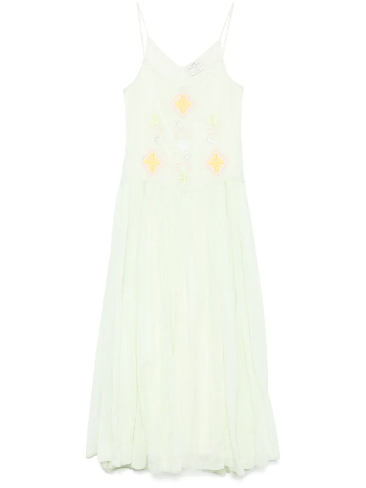 Платье макси с геометричной вышивкой Forte Forte, зеленый
Платье макси с геометричной вышивкой Forte Forte, зеленый