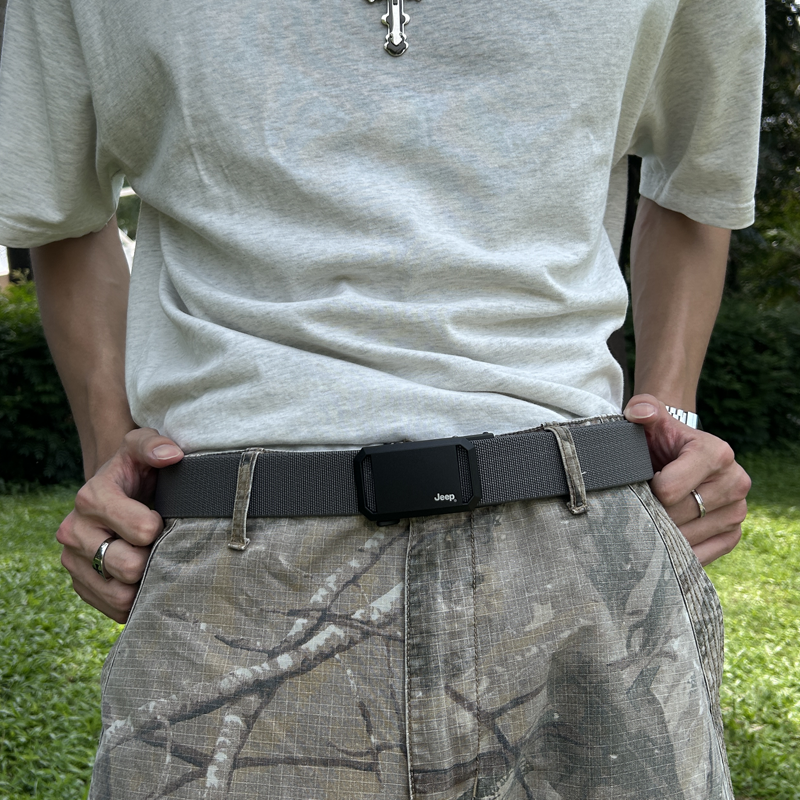 Ремень мужской из полиэстера 3,5 см Jeep, черный
Ремень мужской из полиэстера 3,5 см Jeep, черный