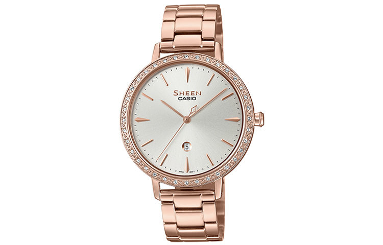 CASIO Часы Women's SHEEN Gold Watch SHE-4535PG-7AU
CASIO Часы Women's SHEEN Gold Watch SHE-4535PG-7AU