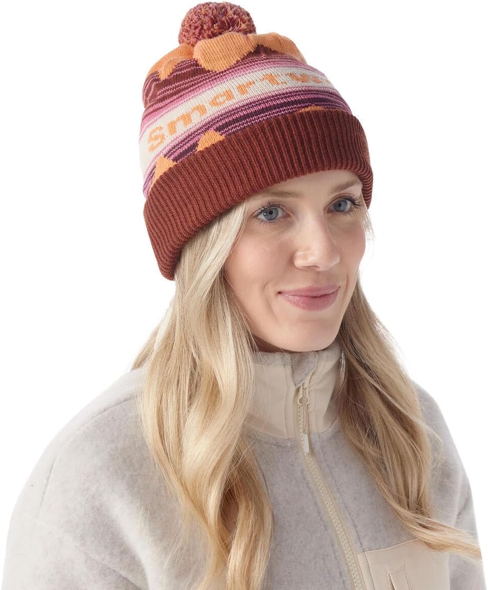 Вязаная зимняя шапка с помпоном Smartwool, Apricot
Вязаная зимняя шапка с помпоном Smartwool, Apricot