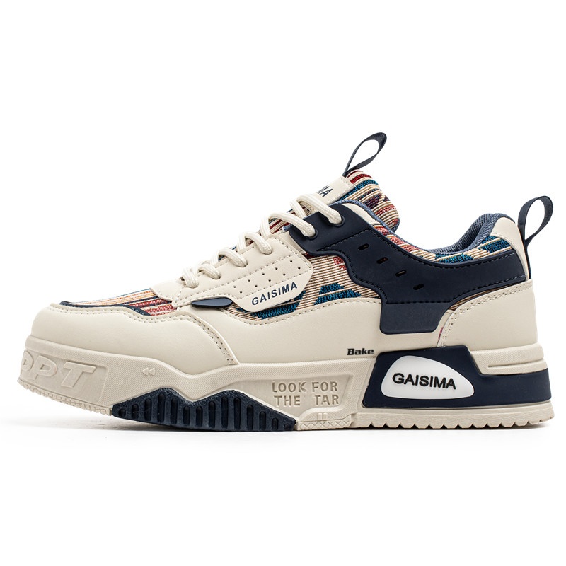 BAKE Антискользящие износостойкие низкие скейтерские кеды мужские бежево-голубые, цвет Beige Blue
BAKE Антискользящие износостойкие низкие скейтерские кеды мужские бежево-голубые, цвет Beige Blue