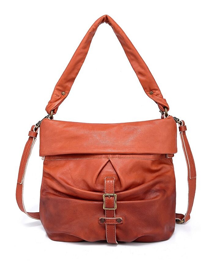 Кожаная сумка-мешок Sweet Lotus OLD TREND, коричневый
Кожаная сумка-мешок Sweet Lotus OLD TREND, коричневый