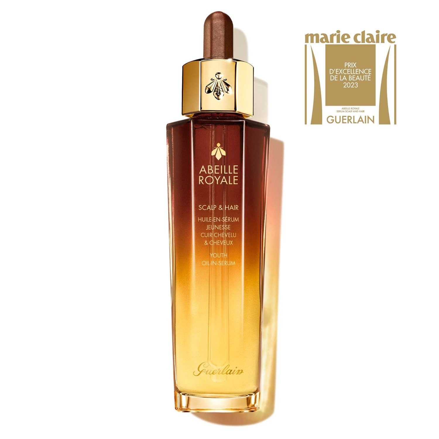 Масло для волос abeille royale scalp & hair youth-oil-in-serum Guerlain, объем 50 мл
Масло для волос abeille royale scalp & hair youth-oil-in-serum Guerlain, объем 50 мл