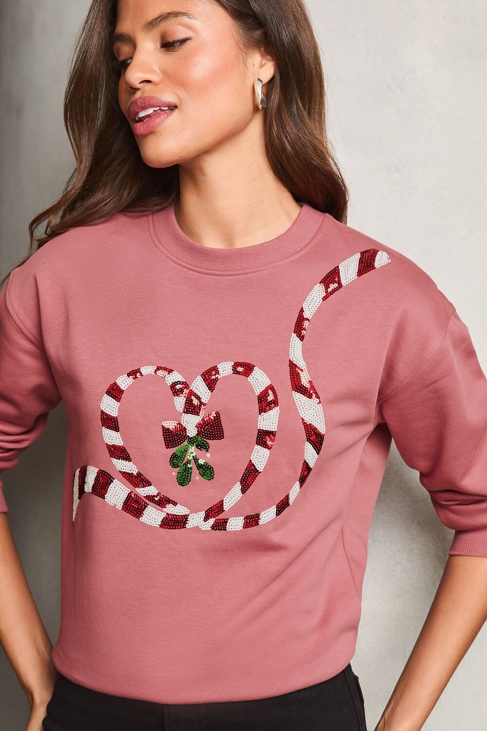 Рождественская толстовка Lipsy, розовый
Рождественская толстовка Lipsy, розовый