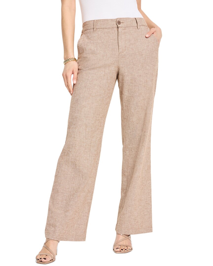 NIC+ZOE Eliot брюки-клеш из льняной смеси Nic + Zoe, коричневый
NIC+ZOE Eliot брюки-клеш из льняной смеси Nic + Zoe, коричневый