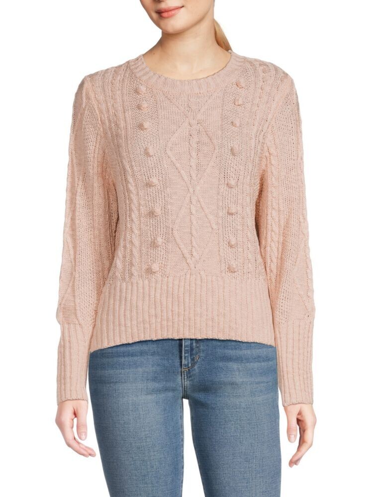 Свитер с помпоном Renee C., цвет Blush 
Свитер с помпоном Renee C., цвет Blush