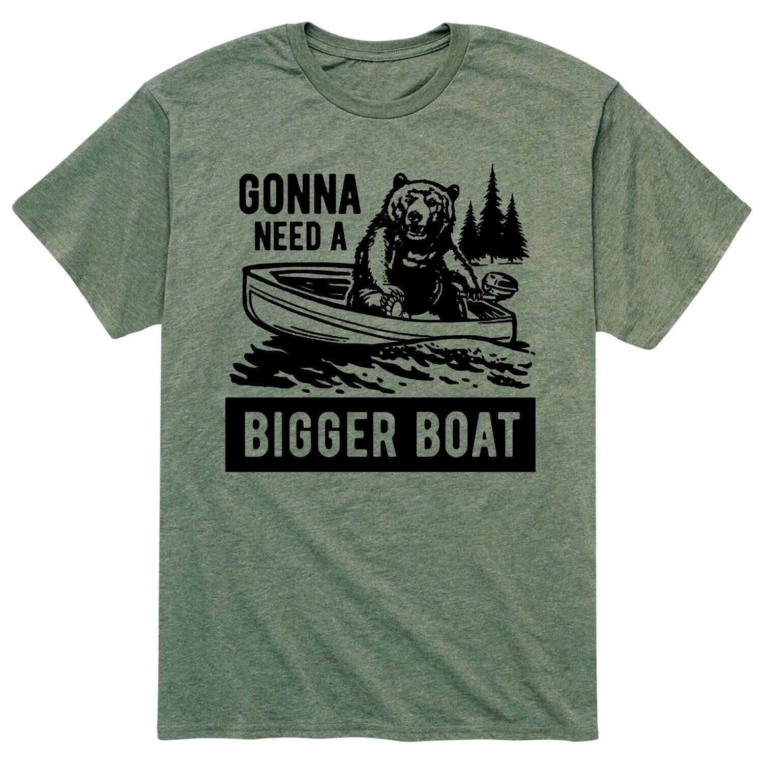 Мужская футболка с медведем "Gonna Need A Bigger Boat" Licensed Character
Мужская футболка с медведем "Gonna Need A Bigger Boat" Licensed Character