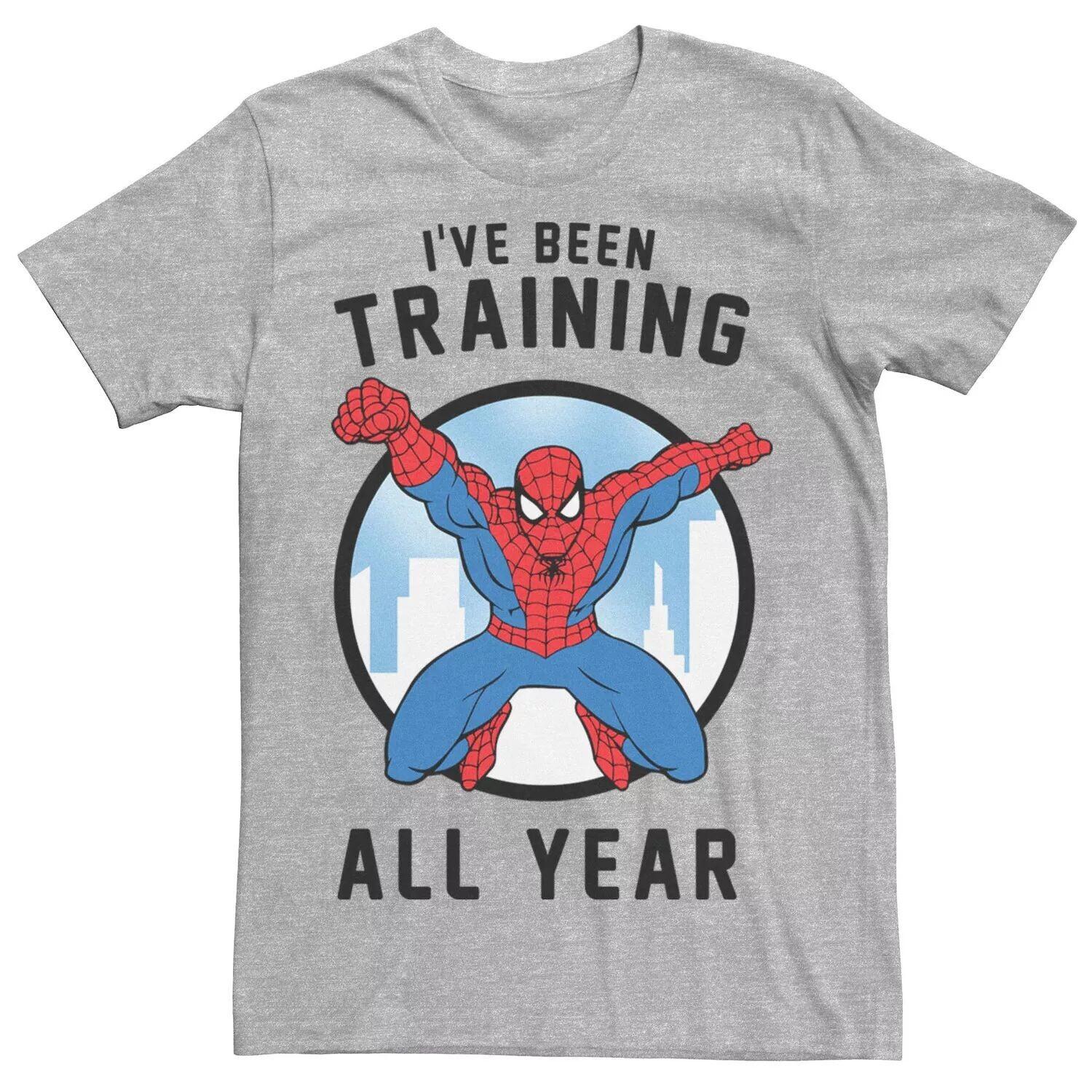 Мужская футболка «Человек-паук, я тренировался круглый год» Marvel
Мужская футболка «Человек-паук, я тренировался круглый год» Marvel