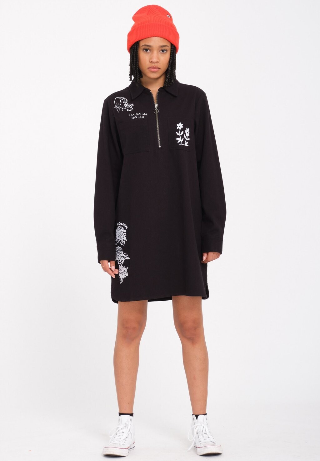 Джинсовое платье Volcom, черный
Джинсовое платье Volcom, черный