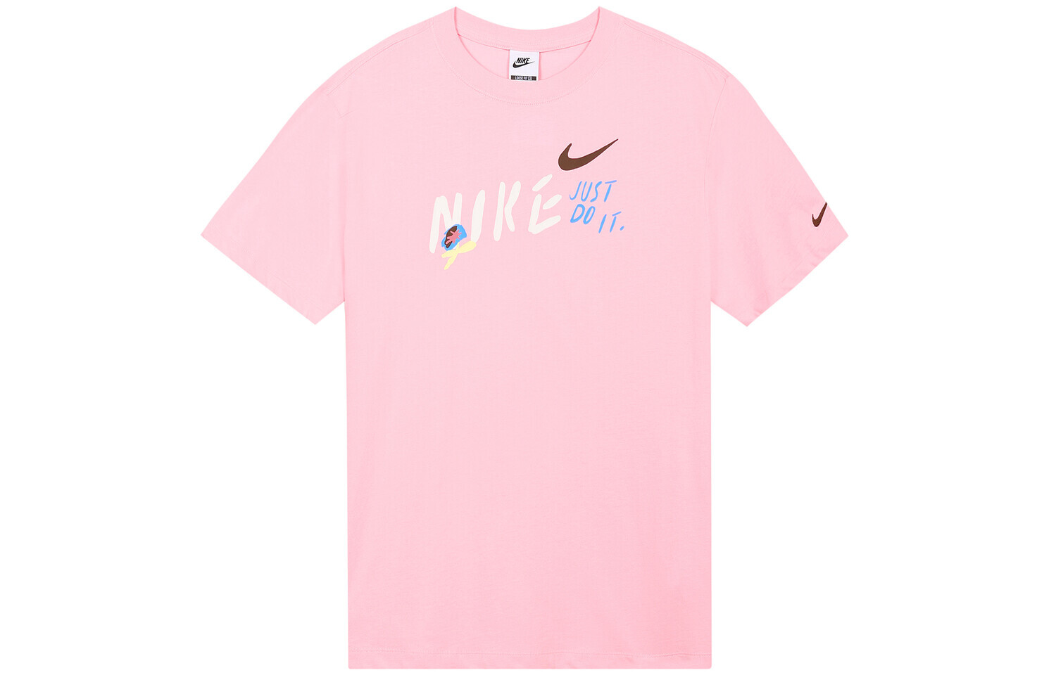 Футболка женская Medium нежно-розовая Nike 
Футболка женская Medium нежно-розовая Nike