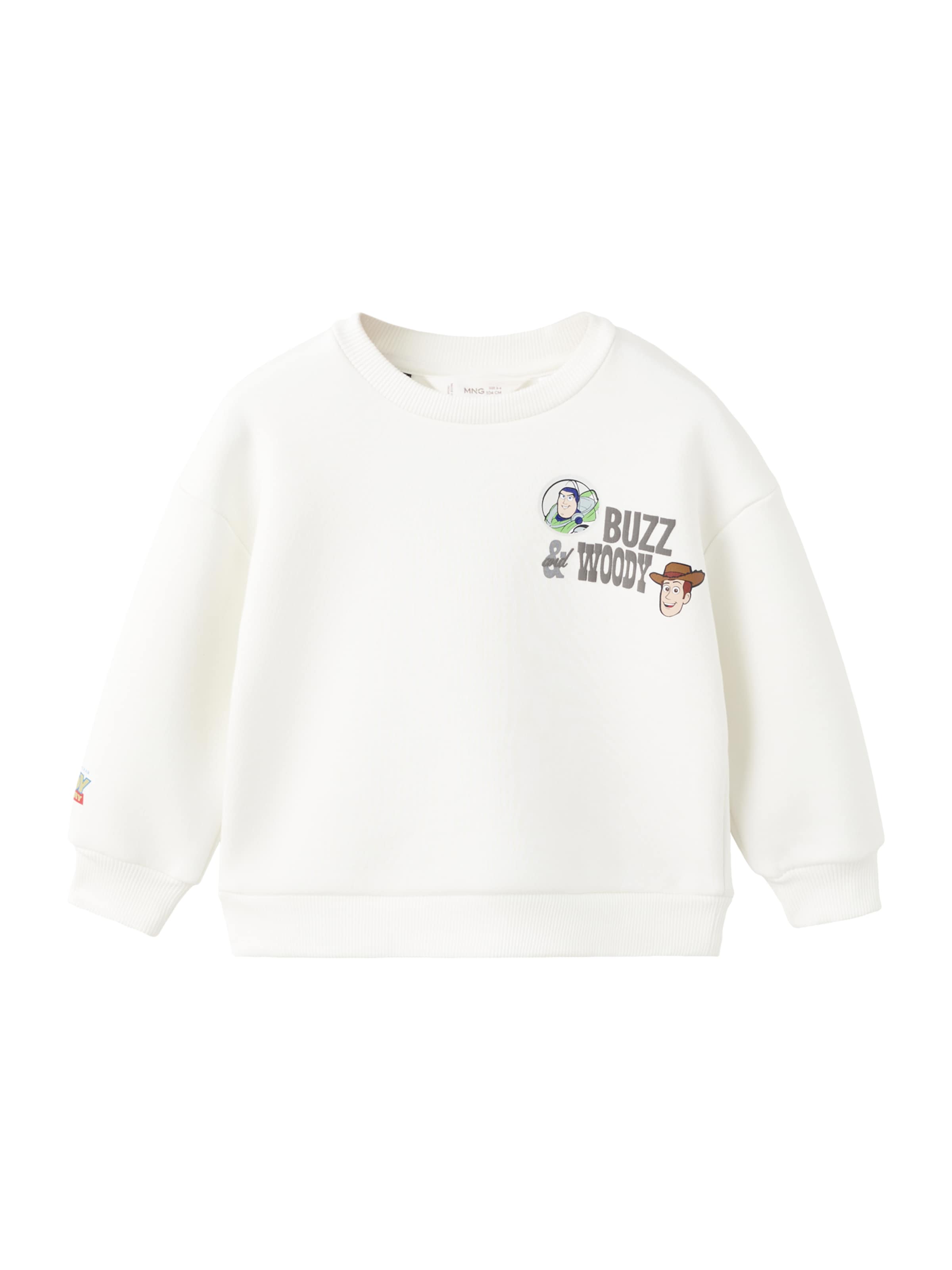 MANGO KIDS Толстовка 'TOYWOODY' в цвете Off White
MANGO KIDS Толстовка 'TOYWOODY' в цвете Off White