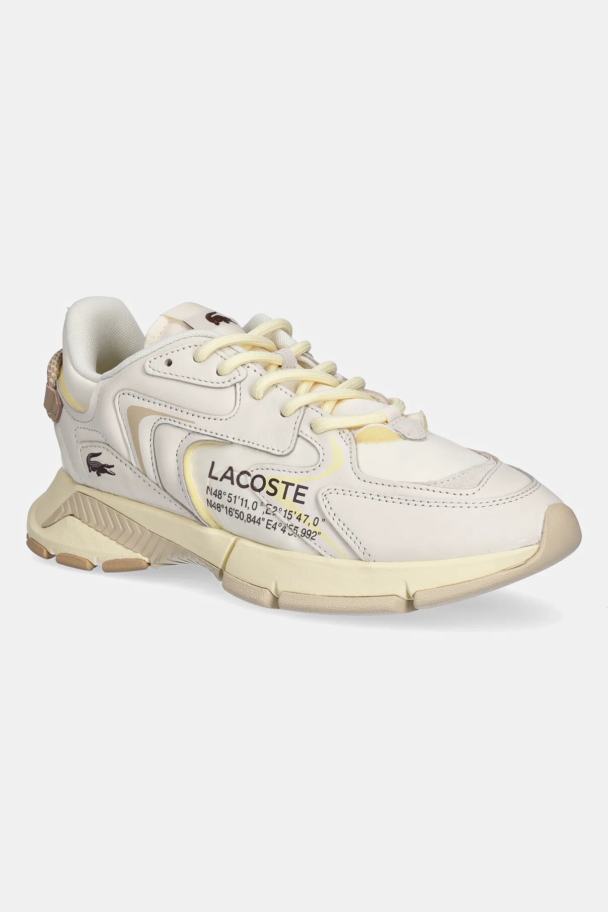 Кроссовки L003 NEO Lacoste, бежевый
Кроссовки L003 NEO Lacoste, бежевый