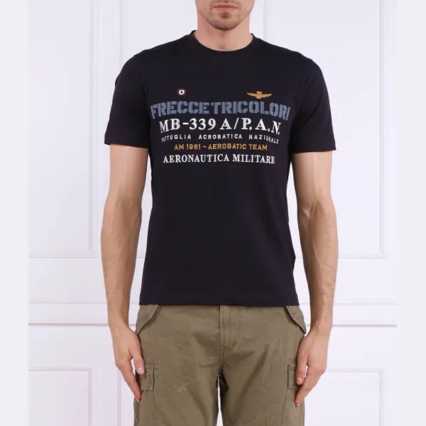 Футболка стандартного кроя Aeronautica Militare, синий
Футболка стандартного кроя Aeronautica Militare, синий