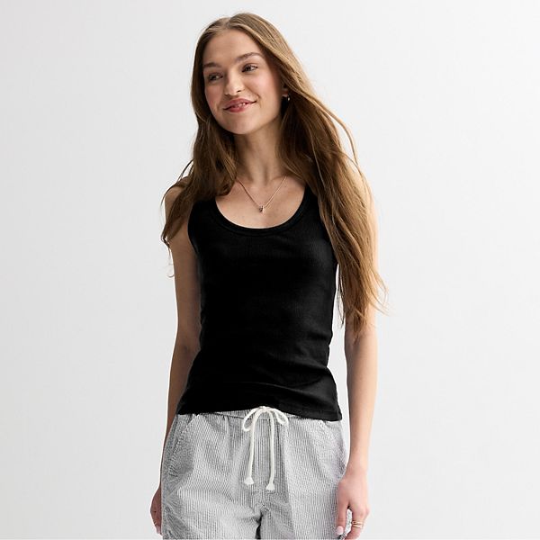 Детский риб-майка с круглым вырезом So, Black Luxe
Детский риб-майка с круглым вырезом So, Black Luxe