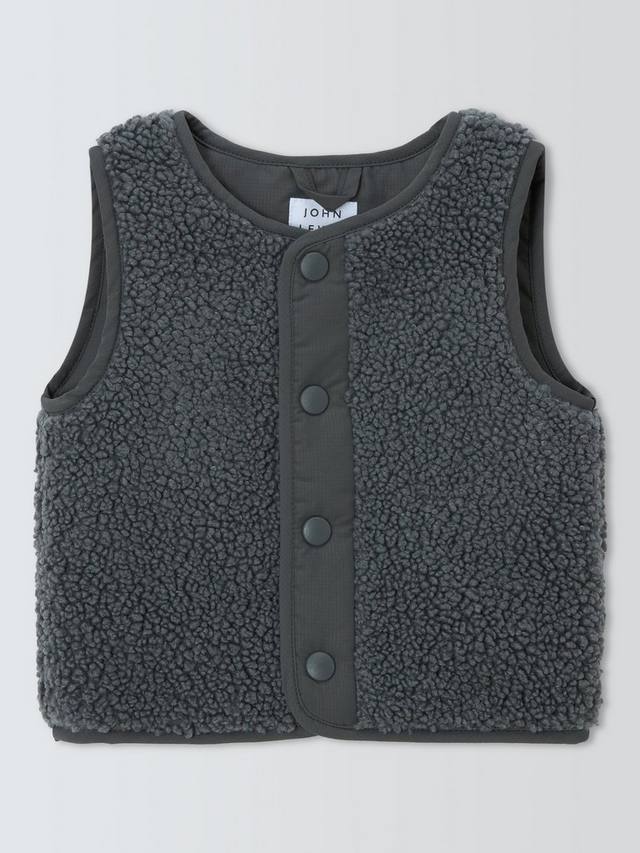Детский флисовый жилет John Lewis, Charcoal
Детский флисовый жилет John Lewis, Charcoal